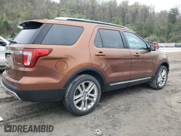 2017 Ford Explorer XLT z VIN 1FM5K8D88HGB20478, wystawiony jako Copart lot #52728475 z przebiegiem 112 910 mil mil oraz Szkoda całkowita • Salvage title. Historia ofert i sprzedaży dostępna na DreamBid. Obrazek 3.