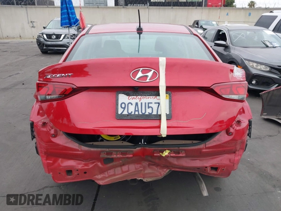2022 Hyundai Accent SE with VIN 3KPC24A68NE175452, listed as a IAAI auction lot 42131182 with 44,541 mi miles and . Bid and sale history available at carsss.com. Image 17.