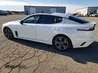 2020 Kia Stinger GT-Line with VIN KNAE15LA3L6079196, listed as a Copart auction lot 45586955 with 31,948 mi miles and Salvage Title. Bid and sale history available at DreamBid. Image 2.