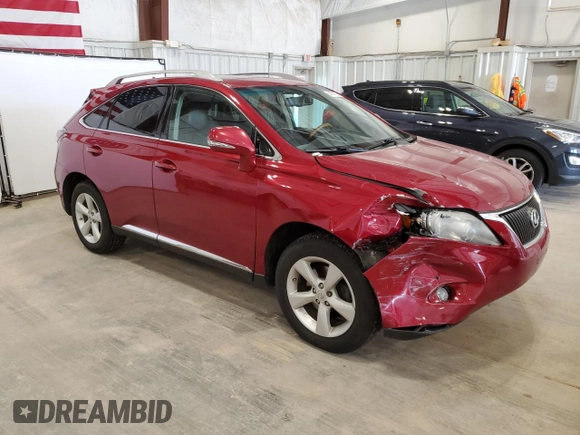 2012 Lexus RX 350 with VIN 2T2BK1BA6CC142860, listed as a Copart auction lot 54507075 with 198,475 mi miles and Clean Title. Bid and sale history available at DreamBid. Image 4.
