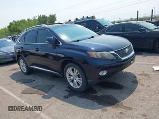 2010 Lexus RX 450h with VIN JTJZB1BA6A2003467, listed as a IAAI auction lot 42705978 with 198,899 mi miles and . Bid and sale history available at DreamBid. Image 1.