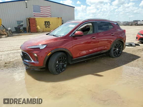 2024 Buick Encore GX Sport Touring with VIN KL4AMDSL6RB033197, listed as a Copart auction lot 60788095 with Not provided miles and Salvage title. Bid and sale history available at DreamBid. Image 1.