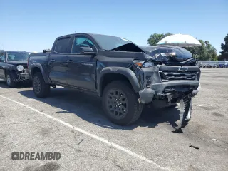 2024 Chevrolet Colorado 4WD Trail Boss with VIN 1GCPTEEK5R1144549, listed as a Copart auction lot 57279925 with 12,638 mi miles and Salvage title. Bid and sale history available at DreamBid. Image 4.