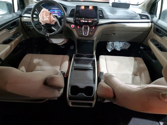 2019 Honda Odyssey EX with VIN 5FNRL6H53KB010902, listed as a Copart auction lot 53254595 with 86,940 mi miles and Salvage Title. Bid and sale history available at carsss.com. Image 8.