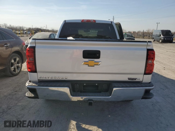 2016 Chevrolet Silverado 1500 LT with VIN 3GCUKREC9GG189272, listed as a Copart auction lot 48743695 with 186,406 mi miles and Salvage Title. Bid and sale history available at DreamBid. Image 6.