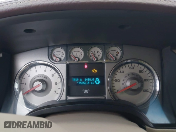 2009 Ford F-150 XL with VIN 1FTPW14V79KC93079, listed as a IAAI auction lot 41238612 with 175,052 mi miles. Bid and sale history available at carsss.com. Image 7.