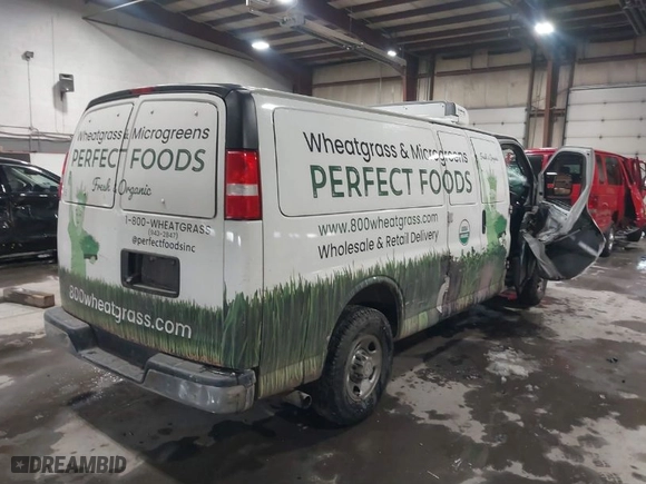 2019 Chevrolet Express Passenger LT with VIN 1GAZGPFP4K1337955, listed as a IAAI auction lot 41570828 with 141,739 mi miles. Bid and sale history available at carsss.com. Image 4.
