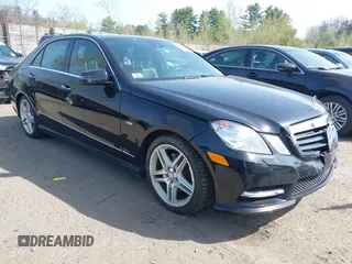 2012 Mercedes-Benz E with VIN WDDHF8JB1CA613068, listed as a IAAI auction lot 42119706 with 197,476 mi miles. Bid and sale history available at carsss.com. Image 1.