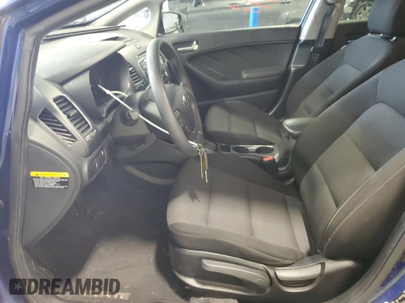 2017 Kia Forte LX with VIN 3KPFK4A70HE083875, listed as a Copart auction lot 48251705 with 68,568 mi miles and Salvage Title. Bid and sale history available at carsss.com. Image 7.