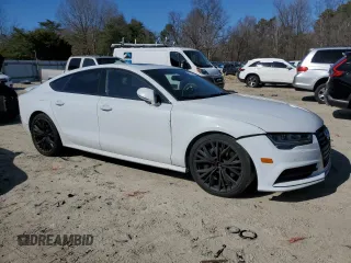 2017 Audi A7 Premium Plus with VIN WAUW2AFC5HN078121, listed as a Copart auction lot 41737425 with 85,095 mi miles and Salvage title. Bid and sale history available at DreamBid. Image 4.