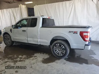 2022 Ford F-150 XL with VIN 1FTEX1EP5NKD35795, listed as a Copart auction lot 66329465 with 42,469 mi miles and Salvage title. Bid and sale history available at DreamBid. Image 2.