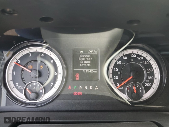 2023 Ram 1500 Tradesman с VIN 3C6RR7KG0PG661959, выставлен на аукционе Copart как лот 59883375 с пробегом 31 942 миль миль и Списание • Salvage title. История ставок и продаж доступна на DreamBid. Изображение 9.