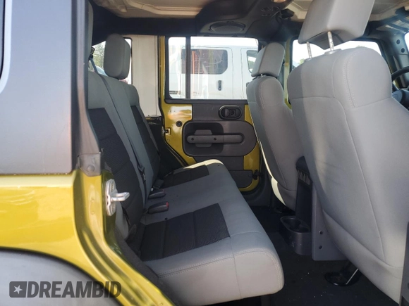 2008 Jeep Wrangler Unlimited X with VIN 1J4GB39108L505868, listed as a Copart auction lot 54970455 with 225,794 mi miles and Salvage Title. Bid and sale history available at DreamBid. Image 10.