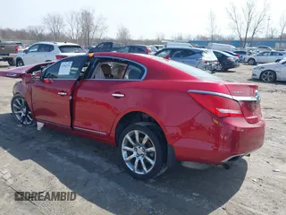 2014 Buick LaCrosse Premium I with VIN 1G4GD5G39EF164900, listed as a IAAI auction lot 41962270 with 1 mi miles. Bid and sale history available at carsss.com. Image 3.