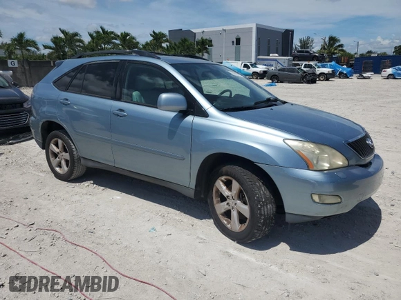 2007 Lexus RX 350 z VIN 2T2HK31U07C008868, wystawiony jako Copart lot #60669485 z przebiegiem 153 186 mil mil oraz Szkoda całkowita • Salvage title. Historia ofert i sprzedaży dostępna na DreamBid. Obrazek 4.