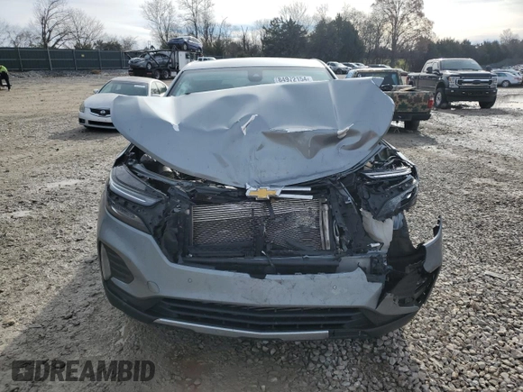 2024 Chevrolet Equinox LT with VIN 3GNAXKEG6RS104278, listed as a Copart auction lot 84972154 with 49,242 mi miles and Salvage Title. Bid and sale history available at DreamBid. Image 5.