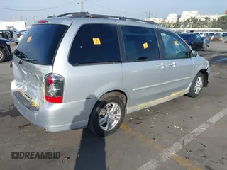 2005 Mazda MPV LX with VIN JM3LW28A550546540, listed as a IAAI auction lot 41174485 with 1 mi miles. Bid and sale history available at carsss.com. Image 4.