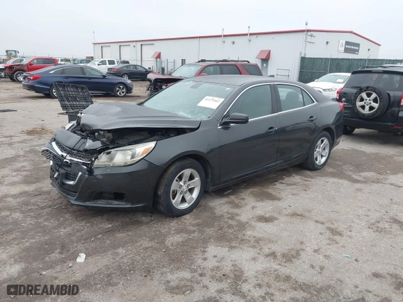 2015 Chevrolet Malibu LS with VIN 1G11A5SL5FF111227, listed as a IAAI auction lot 41475463 with 82,239 mi miles. Bid and sale history available at carsss.com. Image 2.