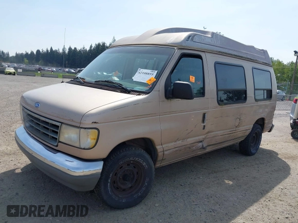 1996 Ford Econoline Cargo z VIN 1FDEE14H4THA09346, wystawiony jako IAAI lot #42108855 z przebiegiem 150 061 mil mil oraz . Historia ofert i sprzedaży dostępna na DreamBid. Obrazek 2.