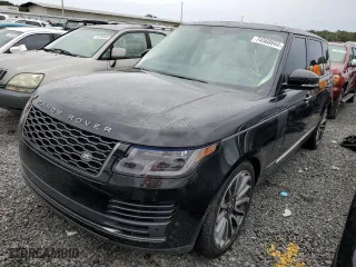 2021 Land Rover Range Rover with VIN SALGS5SE6MA440585, listed as a Copart auction lot 74560844 with 0 mi miles and Non Repairable. Bid and sale history available at carsss.com. Image 1.