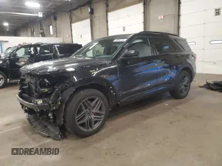 2025 Ford Explorer ST-Line with VIN 1FMUK8KH0SGB58857, listed as a Copart auction lot 60850735 with 3,701 mi miles and Salvage title. Bid and sale history available at DreamBid. Image 1.