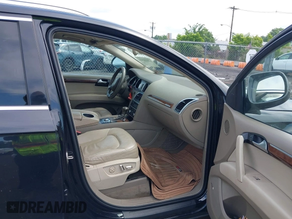 2012 Audi Q7 Premium Plus with VIN WA1LGAFEXCD008924, listed as a IAAI auction lot 42619348 with 153,529 mi miles and . Bid and sale history available at DreamBid. Image 5.
