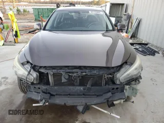 2014 Infiniti Q50 Premium with VIN JN1BV7AR8EM680510, listed as a Copart auction lot 43735965 with 193,304 mi miles and Salvage title. Bid and sale history available at DreamBid. Image 5.