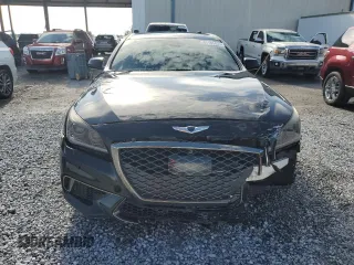 2018 Genesis G80 Sport with VIN KMHGN4JB4JU216186, listed as a Copart auction lot 61185455 with 62,147 mi miles and Salvage title. Bid and sale history available at DreamBid. Image 5.