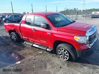 2014 Toyota Tundra 4WD Truck SR with VIN 5TFUW5F18EX399641, listed as a IAAI auction lot 41192704 with 86,756 mi miles. Bid and sale history available at carsss.com. Image 1.
