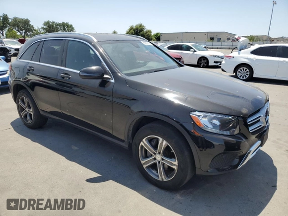 2016 Mercedes-Benz GLC 300 with VIN WDC0G4JB5GF091383, listed as a Copart auction lot 59009835 with 94,150 mi miles and Salvage title. Bid and sale history available at DreamBid. Image 4.