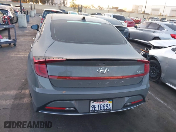 2023 Hyundai Sonata SEL with VIN KMHL34JJ8PA058988, listed as a IAAI auction lot 41818230 with Not Provided miles and . Bid and sale history available at DreamBid. Image 16.