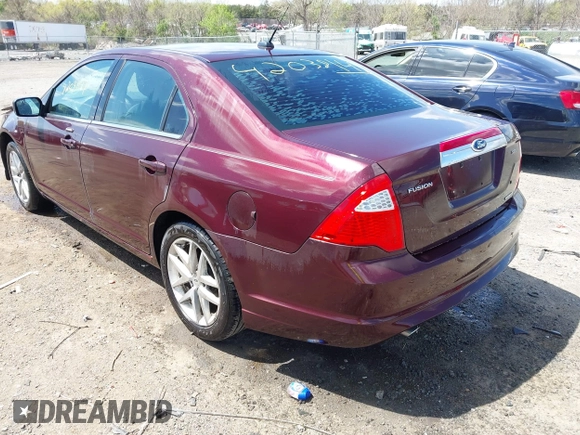2012 Ford Fusion SEL with VIN 3FAHP0JG9CR302763, listed as a IAAI auction lot 42038147 with 154,645 mi miles and . Bid and sale history available at carsss.com. Image 3.