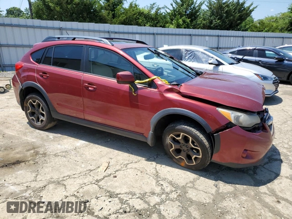 2014 Subaru Crosstrek Premium with VIN JF2GPAVC1E8240803, listed as a Copart auction lot 61283145 with Not provided miles and Salvage title. Bid and sale history available at DreamBid. Image 4.