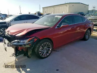 2024 Lexus ES 350 Luxury z VIN 58AEZ1B1XRU179116, wystawiony jako Copart lot #52502275 z przebiegiem 7 197 mil mil oraz Szkoda całkowita • Salvage title. Historia ofert i sprzedaży dostępna na DreamBid. Obrazek 1.