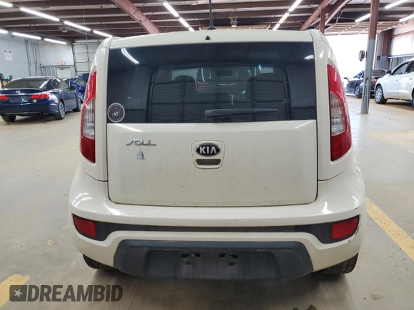 2013 Kia Soul + with VIN KNDJT2A64D7541592, listed as a Copart auction lot 51466085 with 156,560 mi miles and Salvage Title. Bid and sale history available at carsss.com. Image 6.