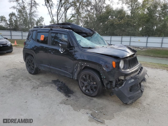 2018 Jeep Renegade Altitude with VIN ZACCJABB3JPH09466, listed as a Copart auction lot 47693395 with 99,094 mi miles and Non Repairable. Bid and sale history available at carsss.com. Image 4.
