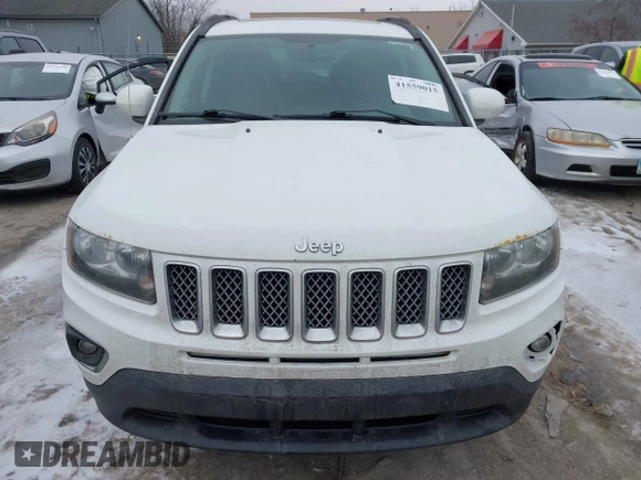 2016 Jeep Compass Latitude with VIN 1C4NJCEA6GD760796, listed as a IAAI auction lot 41559015 with 152,109 mi miles and . Bid and sale history available at DreamBid. Image 12.