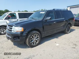 2017 Ford Expedition EL Limited with VIN 1FMJK2ATXHEA40664, listed as a Copart auction lot 62768524 with 143,865 mi miles and Salvage Title. Bid and sale history available at carsss.com. Image 1.