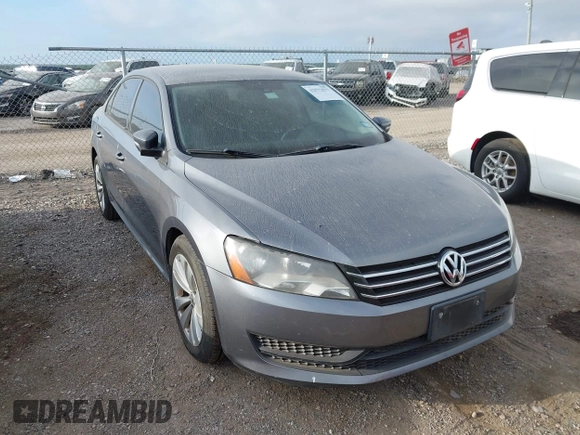 2013 Volkswagen Passat S with VIN 1VWAP7A37DC031197, listed as a IAAI auction lot 42572577 with 197,324 mi miles and . Bid and sale history available at DreamBid. Image 1.
