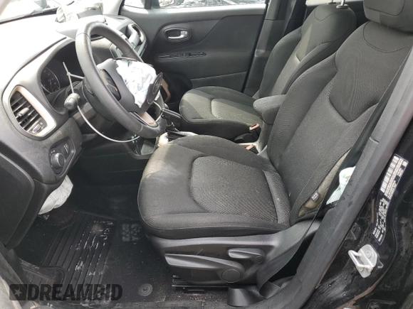 2017 Jeep Renegade Sport with VIN ZACCJBAB7HPF40134, listed as a Copart auction lot 48661955 with 127,338 mi miles and Salvage Title. Bid and sale history available at carsss.com. Image 7.