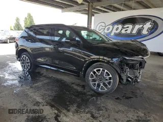 2025 Chevrolet Blazer RS with VIN 3GNKBKRS5SS212883, listed as a Copart auction lot 60678885 with 164 mi miles and Non repairable. Bid and sale history available at DreamBid. Image 4.