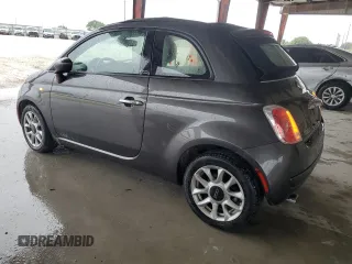 2017 FIAT 500 Pop z VIN 3C3CFFLR5HT530279, wystawiony jako Copart lot #59485155 z przebiegiem 121 630 mil mil oraz Szkoda całkowita • Salvage title. Historia ofert i sprzedaży dostępna na DreamBid. Obrazek 2.