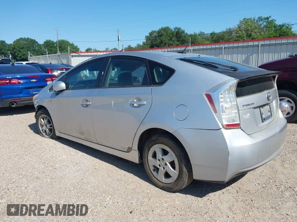 2010 Toyota Prius II with VIN JTDKN3DU7A0225140, listed as a IAAI auction lot 42174000 with Not Provided miles and . Bid and sale history available at DreamBid. Image 3.