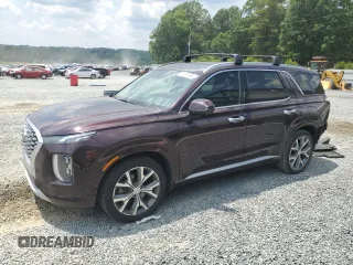 2021 Hyundai Palisade Limited with VIN KM8R5DHE6MU199405, listed as a Copart auction lot 61830335 with 105,065 mi miles and Salvage title. Bid and sale history available at DreamBid. Image 1.