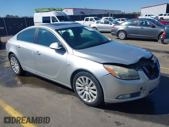 2011 Buick Regal CXL RL2 with VIN W04GP5ECXB1027563, listed as a IAAI auction lot 41890958 with 221,426 mi miles. Bid and sale history available at carsss.com. Image 1.