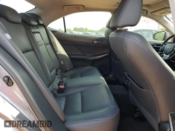 2015 Lexus IS 250 with VIN JTHBF1D21F5081349, listed as a Copart auction lot 57173495 with 69,468 mi miles and Salvage title. Bid and sale history available at DreamBid. Image 10.