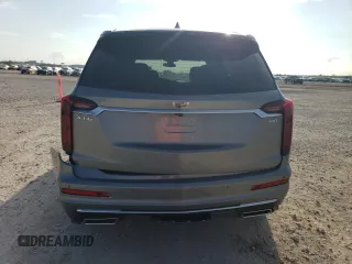 2025 Cadillac XT6 FWD Premium Luxury with VIN 1GYKPCRS4SZ120449, listed as a Copart auction lot 44198675 with 332 mi miles and Clean Title. Bid and sale history available at carsss.com. Image 6.