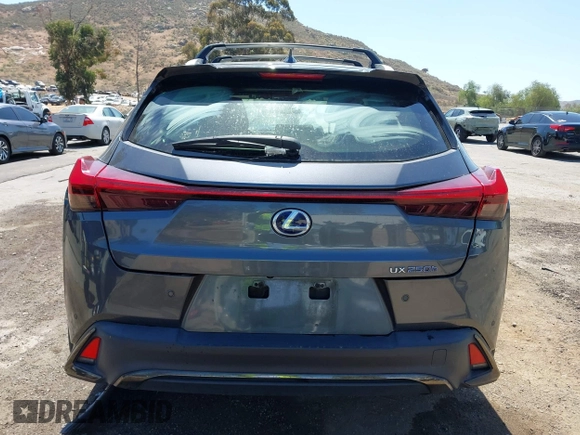 2022 Lexus UX 250h F Sport with VIN JTHE9JBHXN2057109, listed as a IAAI auction lot 42265432 with 76,822 mi miles and . Bid and sale history available at DreamBid. Image 17.