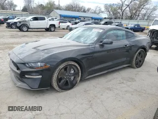2022 Ford Mustang GT with VIN 1FA6P8CF1N5140062, listed as a Copart auction lot 50310935 with 37,116 mi miles and Salvage Title. Bid and sale history available at carsss.com. Image 1.