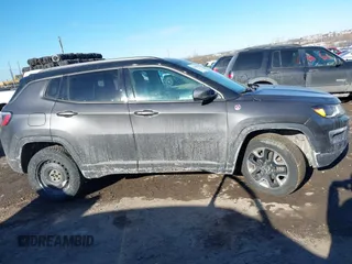2017 Jeep Compass Trailhawk with VIN 3C4NJDDB8HT666169, listed as a IAAI auction lot 41434519 with 143,263 mi miles and . Bid and sale history available at DreamBid. Image 13.